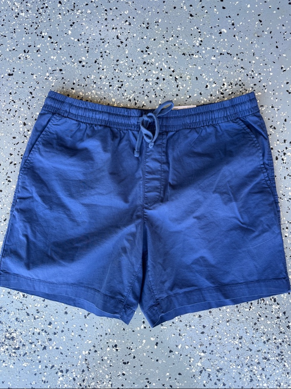 Men's Blue Shorts Classic Drawstring